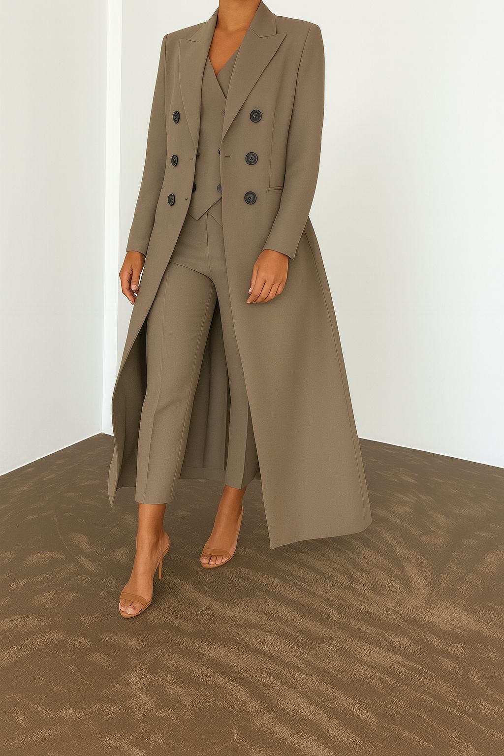 بدلة نسائي 3 قطع