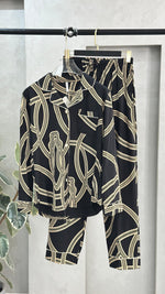 بيجامة نسائي منقوش