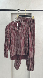 بيجامة نسائي كلاسيكي