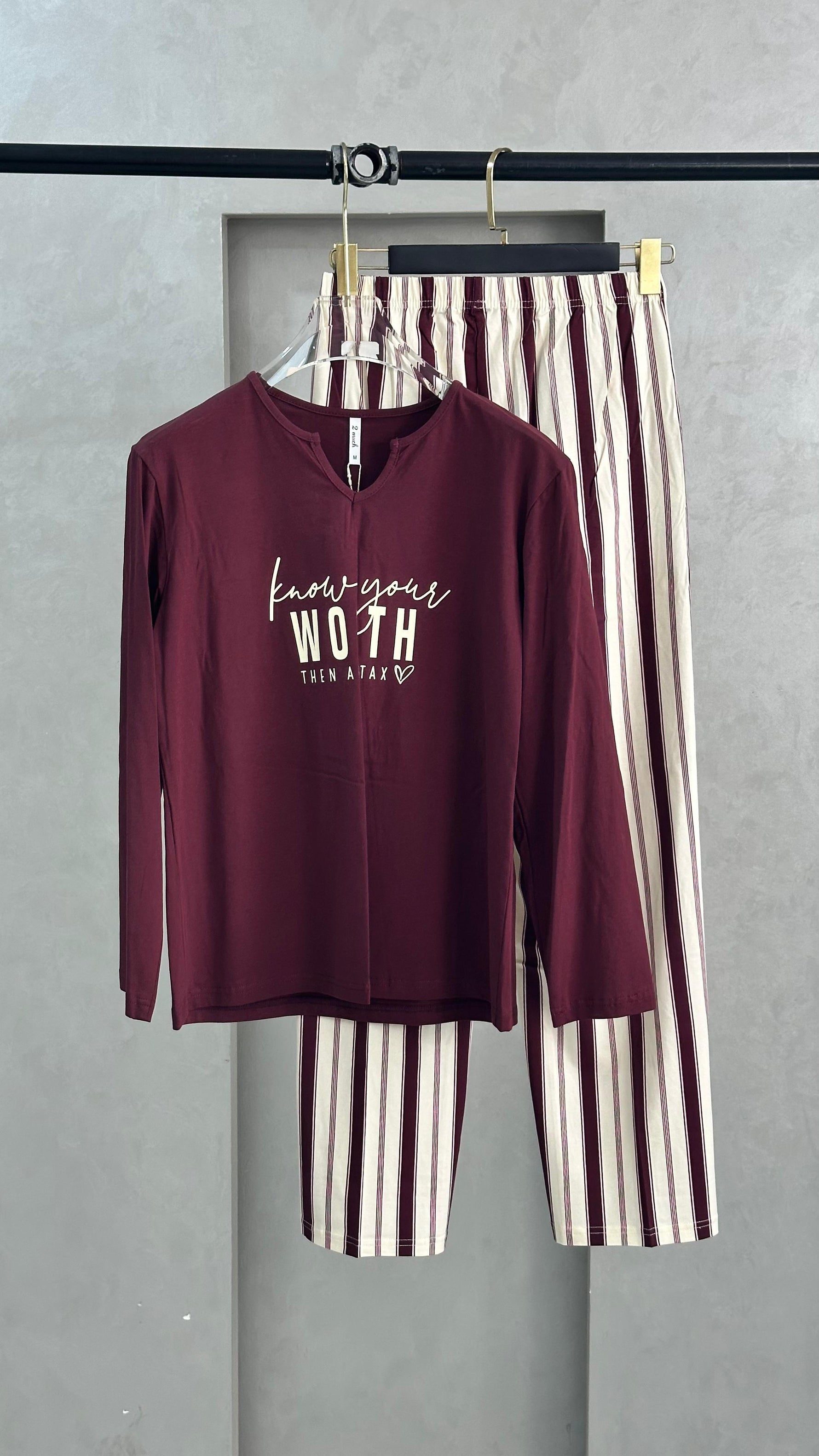 بيجامة نسائي ستايل