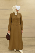 جاكيت نسائي ازرار جانبية