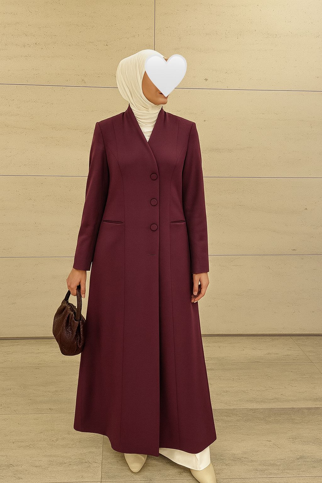 جاكيت نسائي ازرار جانبية