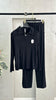 بيجامة بتفاصيل رسمة بيضاء