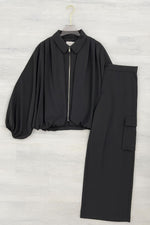 بدلة نسائي سحاب