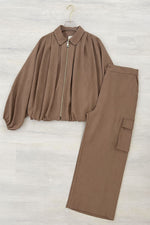 بدلة نسائي سحاب