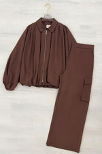 بدلة نسائي سحاب