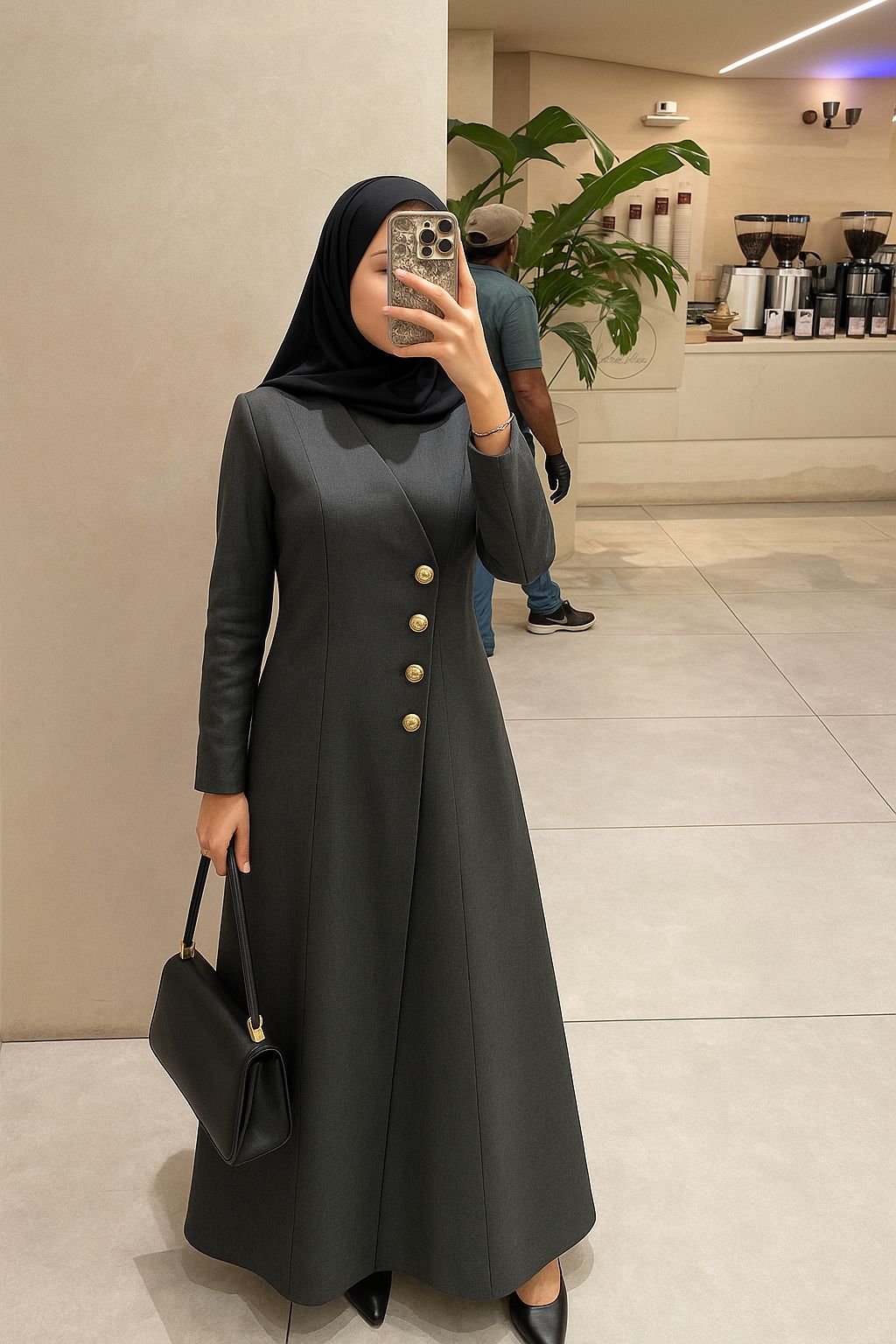 جاكيت نسائي طويل