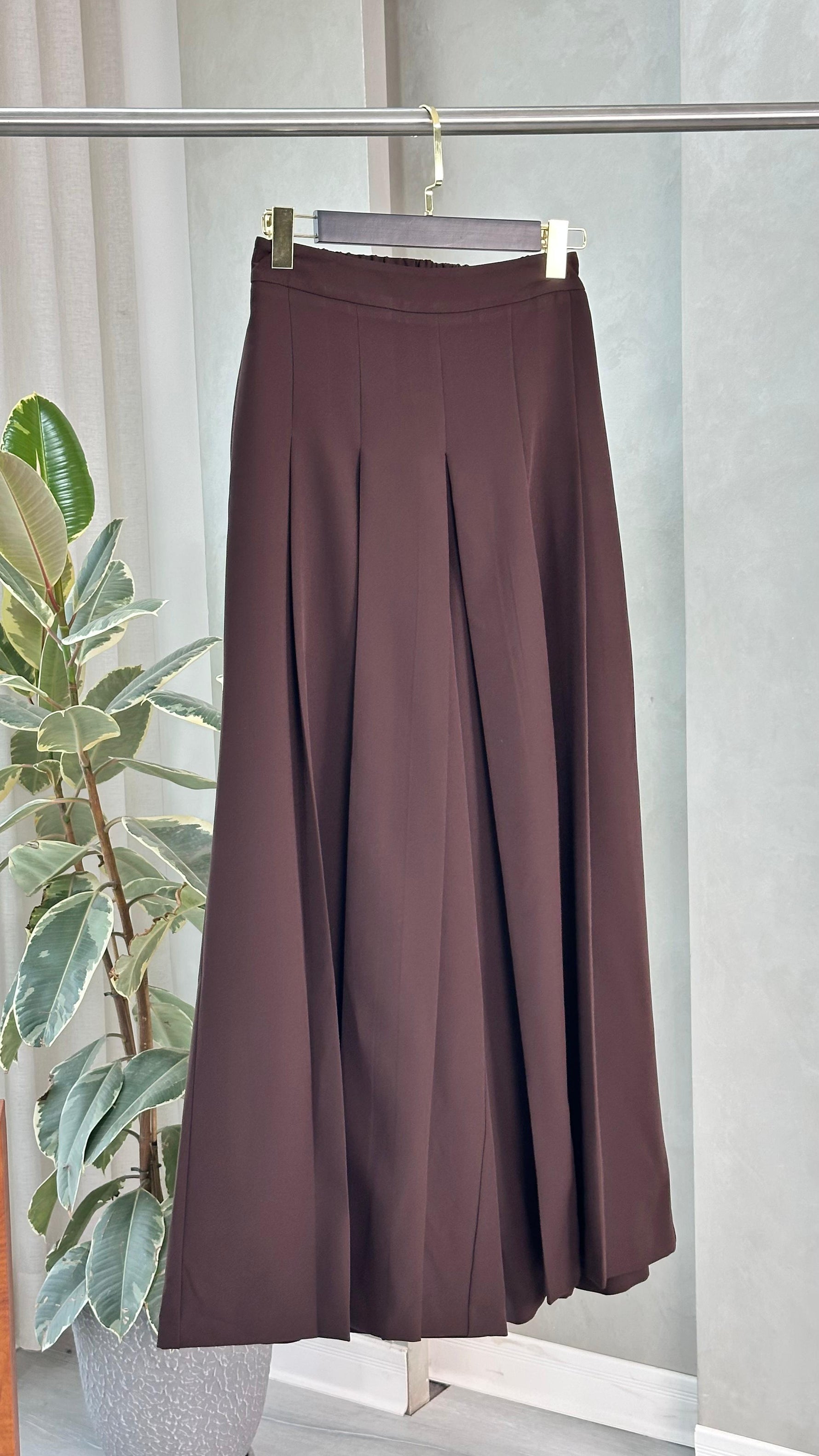 بنطلون رسمي عريض جدا