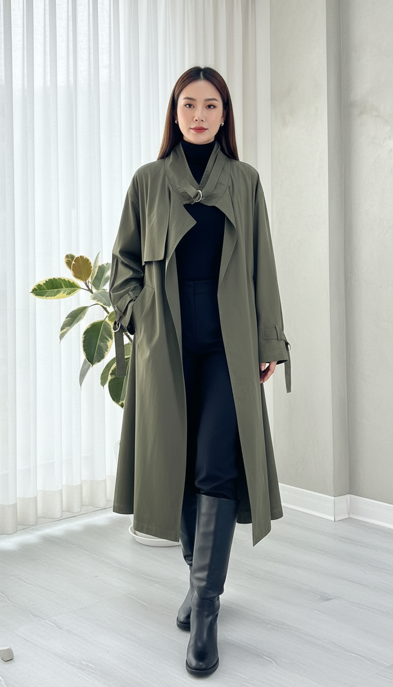 جاكيت نسائي عريض