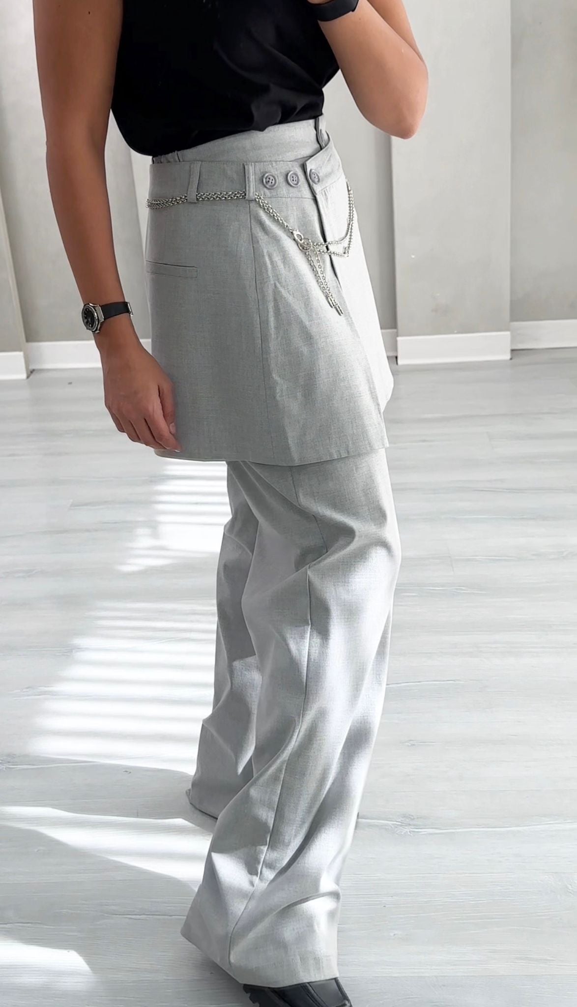 بنطلون نسائي حزام