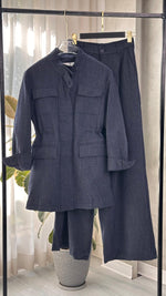 بدلة جينز بأربع جيب