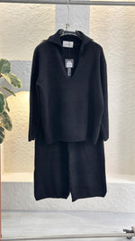 بدلة نسائي بقبة ٧ وبنطال عريض