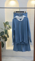 بدلة نسائي ياقة