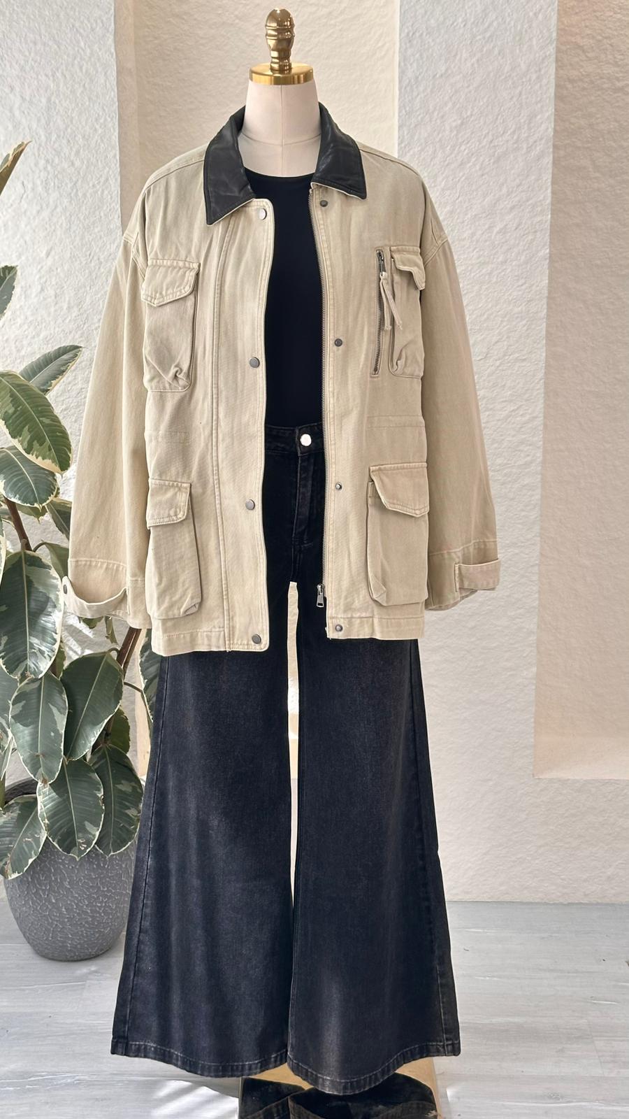 جاكيت نسائي بومبر بسحاب