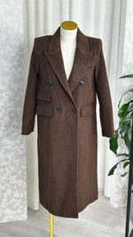 جاكيت جوخ نسائي بجيب مزدوج