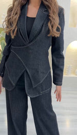 بدلة جينز نسائي