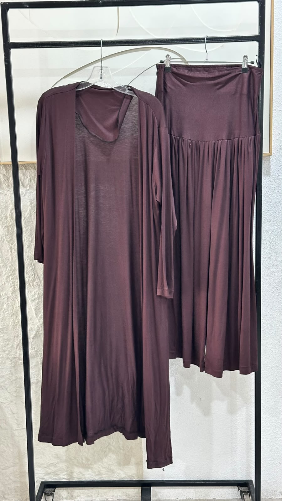 بدلة نسائي قطن طويل