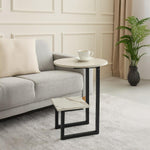 طاولة جانبية دائرية