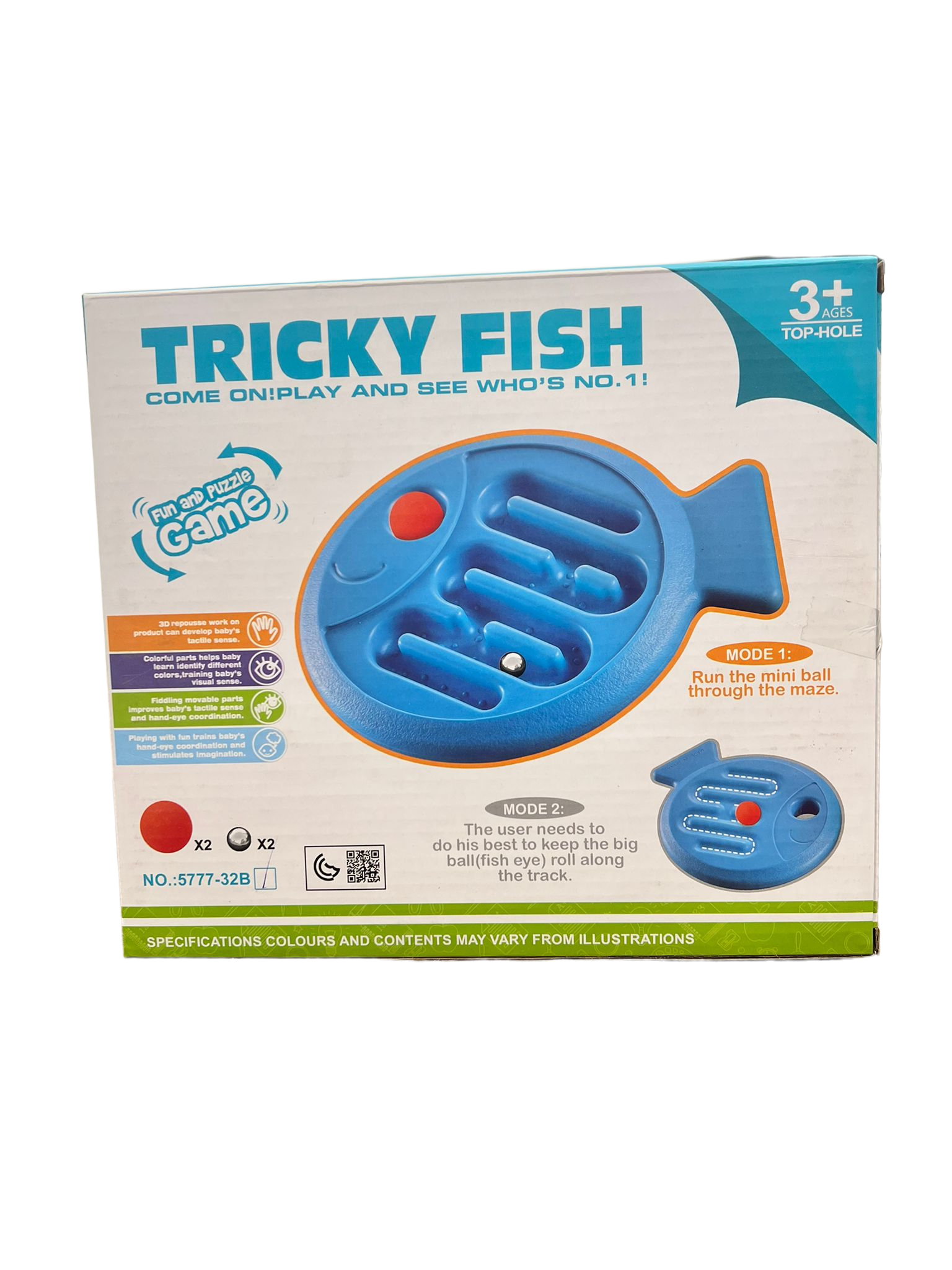 لوح التوازن المتمايل للأطفال بلاستيكي