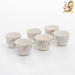 طقم استكانه وفنجان 18 ق