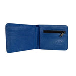 محفظة باتمان الجلدية مع الشعار بالون الأزرق 17