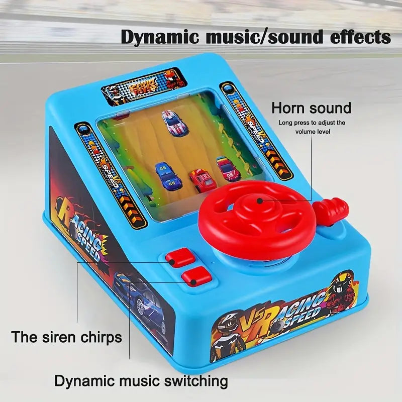 عجلة القيادة للأطفال مع مؤثرات صوتية