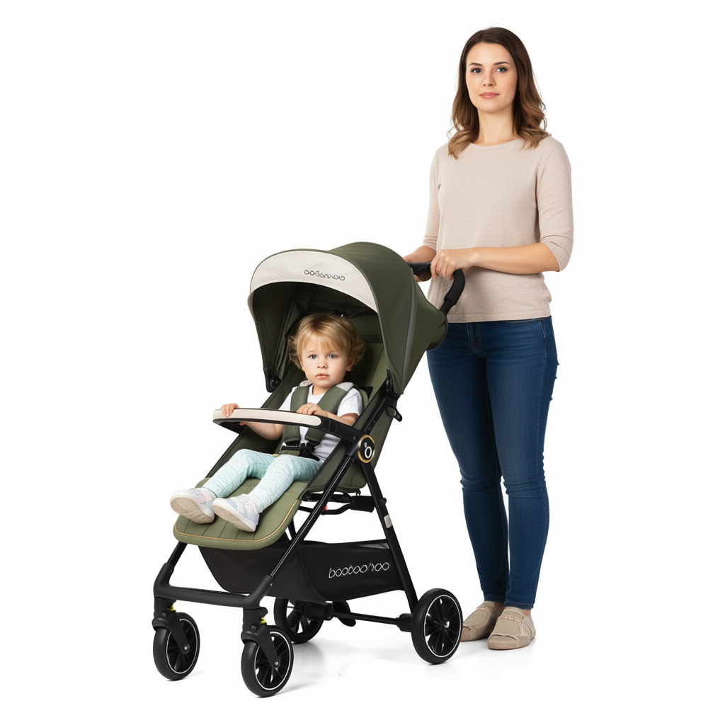 عربة أطفال خفيفة الوزن وعملية