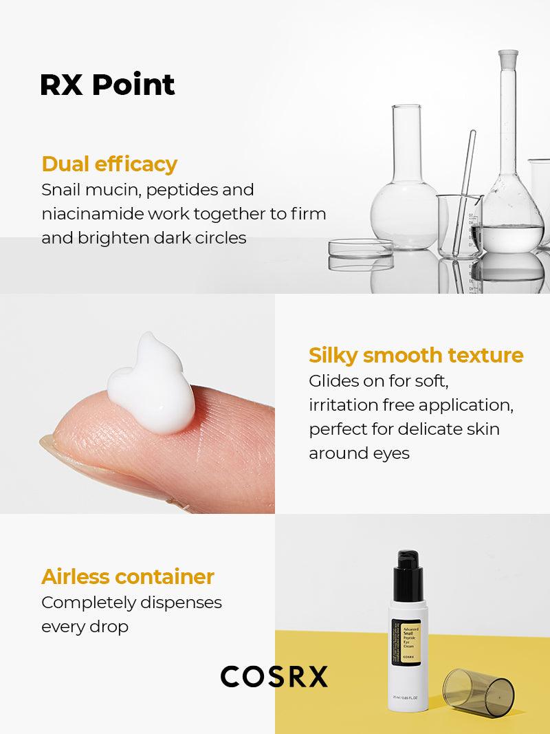 Cosrx Advanced Snail Peptide Eye Cream - 25ml