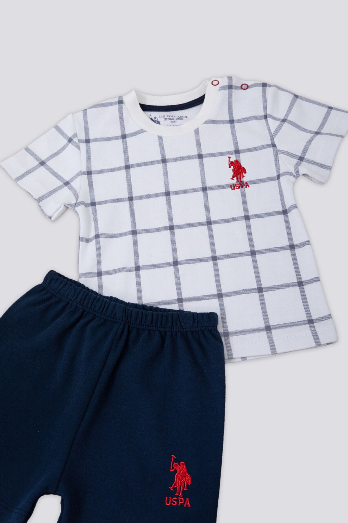 U.S POLO طقم بيبي