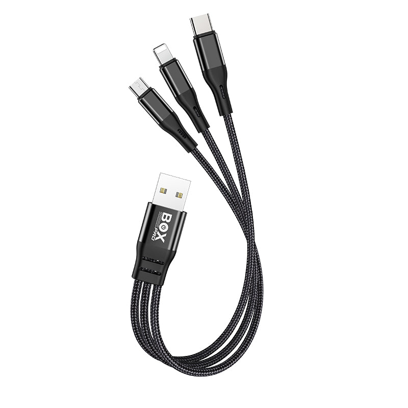 كابل شحن هاربور 3 في 1