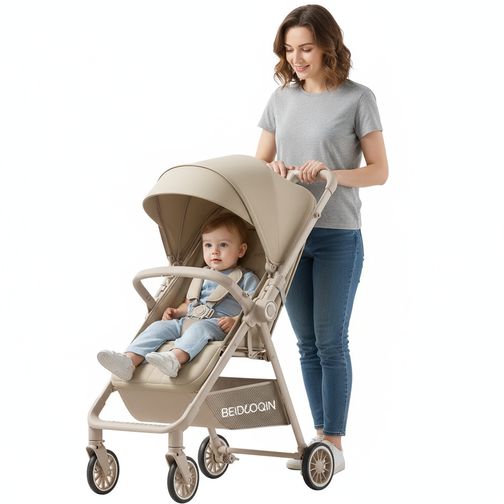 عربة اطفال خفيفة ومريحة