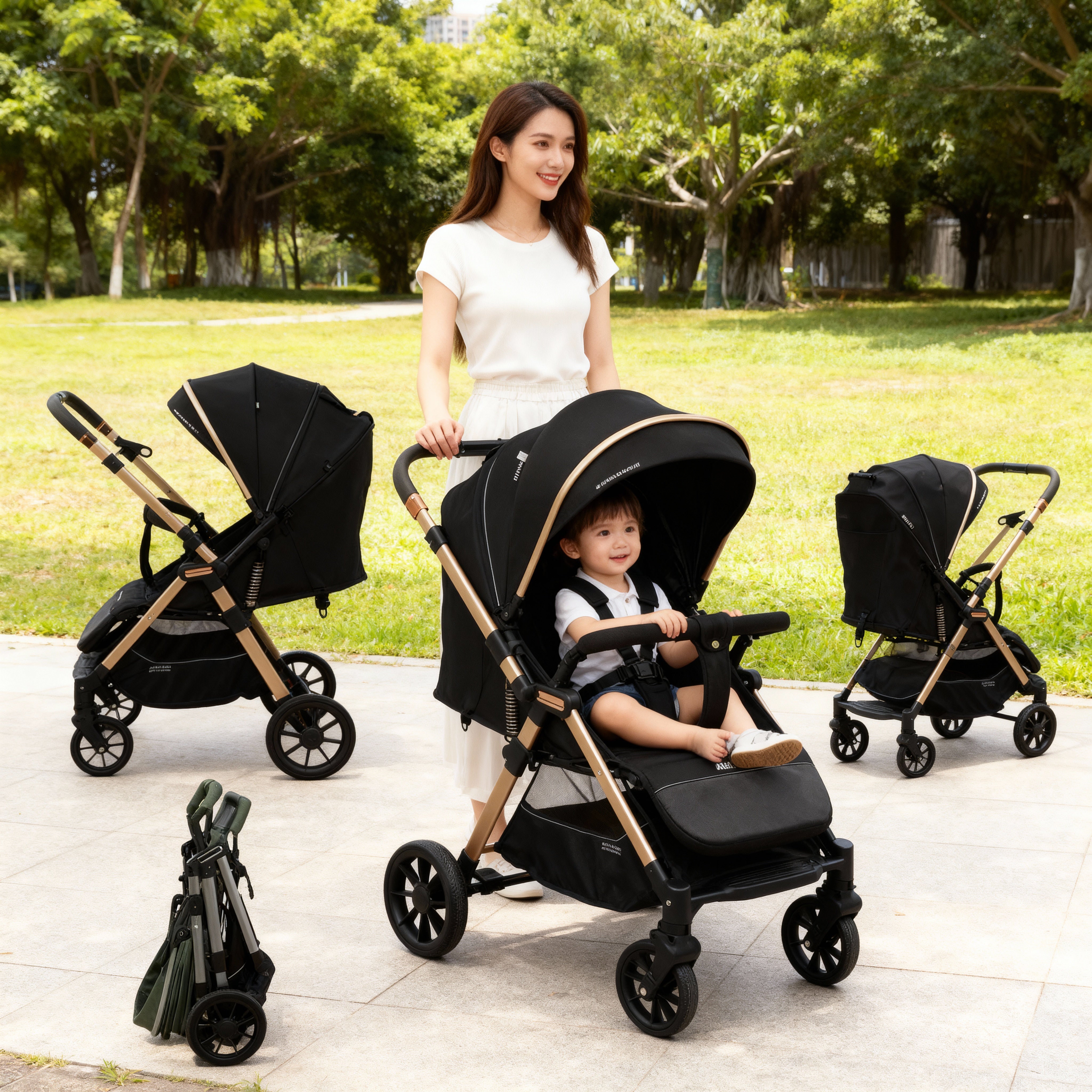 عربة أطفال كيديلو