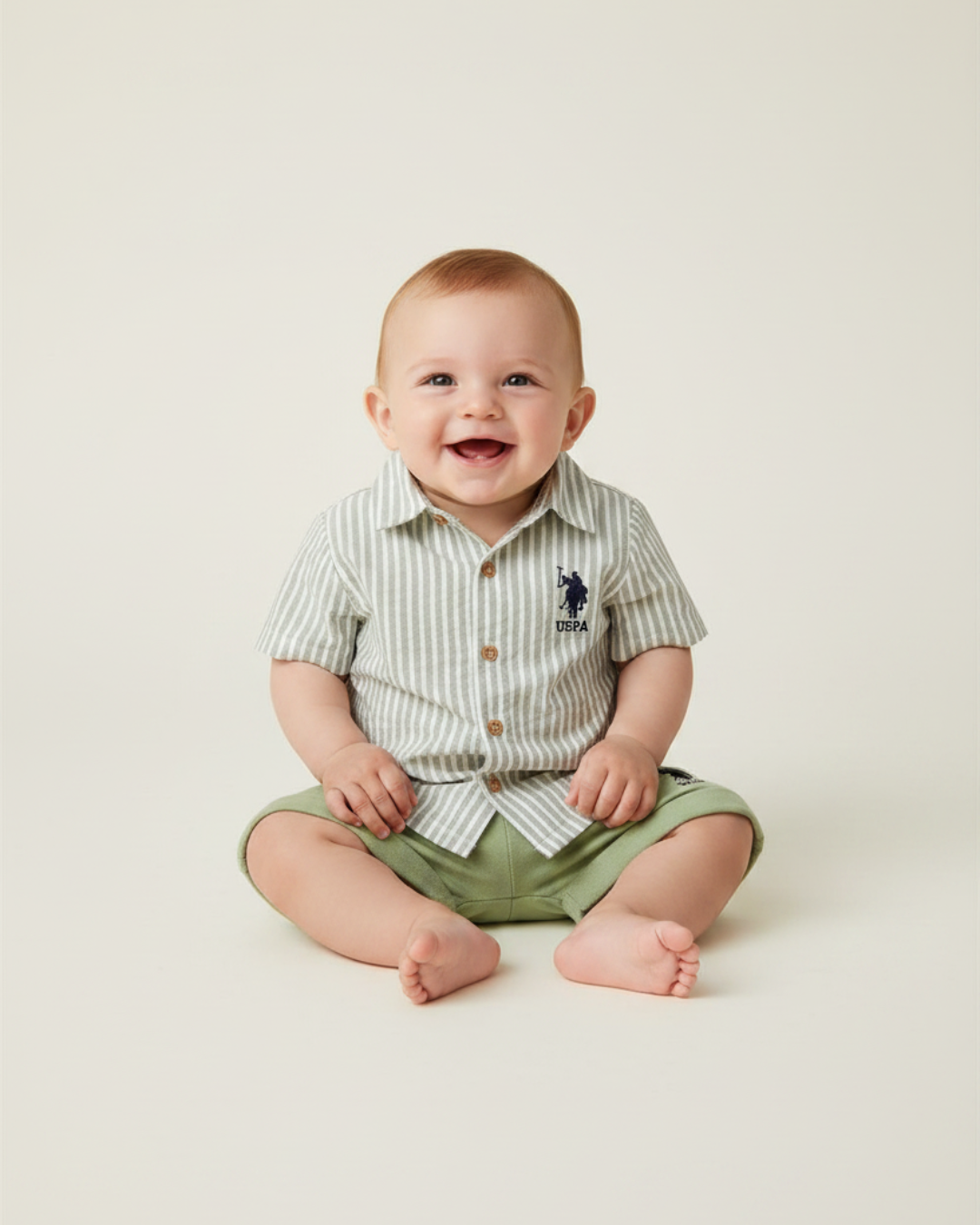 U.S POLO طقم بيبي