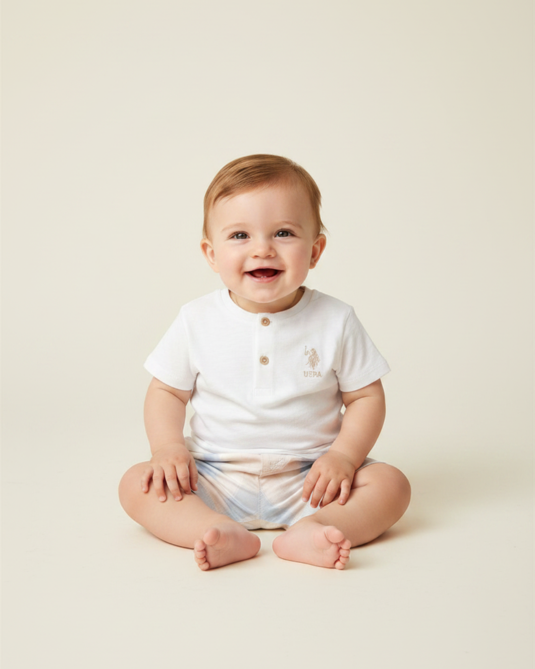 U.S POLO طقم بيبي