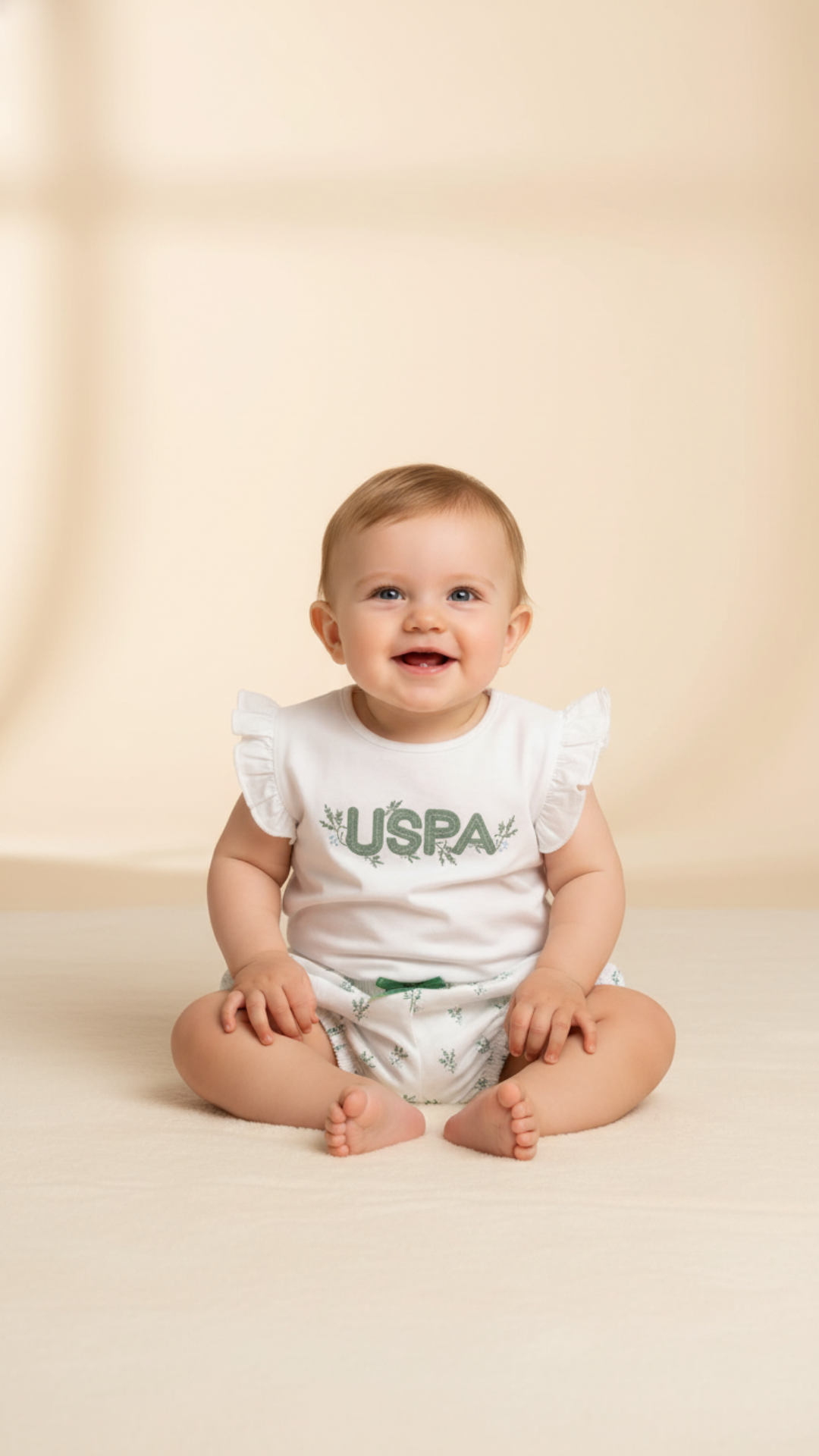 U.S POLO طقم بيبي