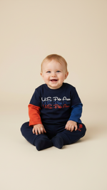 U.S POLO طقم بيبي