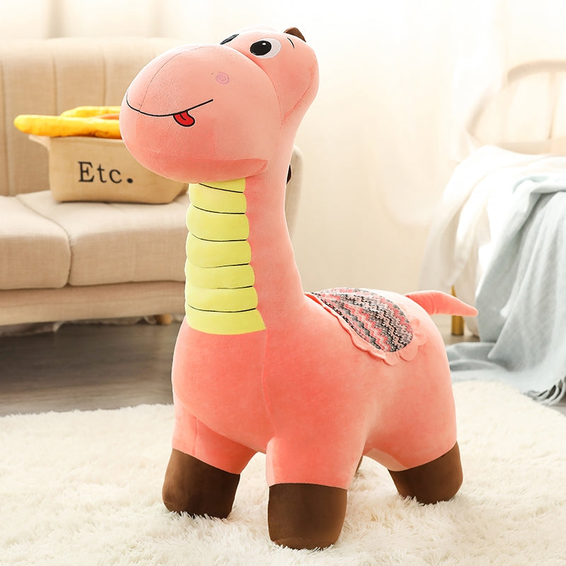 مقعد دمية ديناصور صغير للأطفال