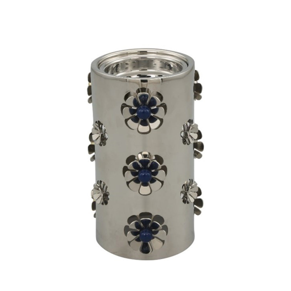 مبخرة فاخرة معدنية بزخارف ورد معدنية من ديفا ليدي