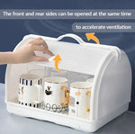 منظم تخزين زجاجات ومقات الأطفال