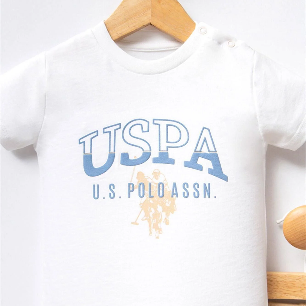 U.S POLO طقم بيبي