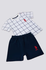 U.S POLO طقم بيبي