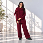 بدلة نسائي سكارف