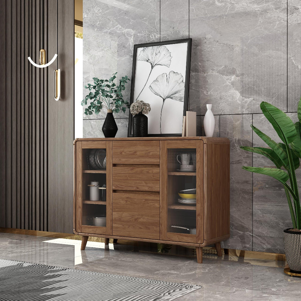 خزانة جانبية جديدة على الطراز الصيني للأستخدام المتعدد