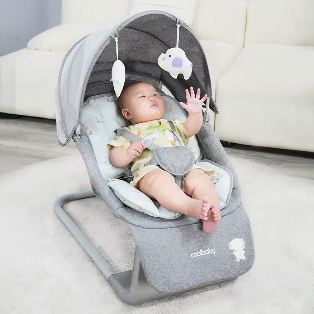 كرسي هزاز ذكي مع نظام موسيقى