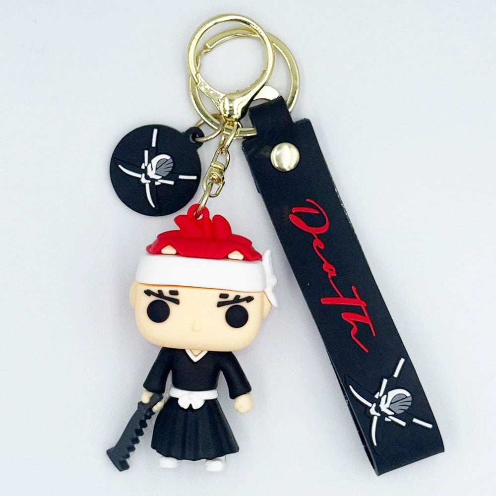 Cartoon 3D Rubber Silicone Keychain