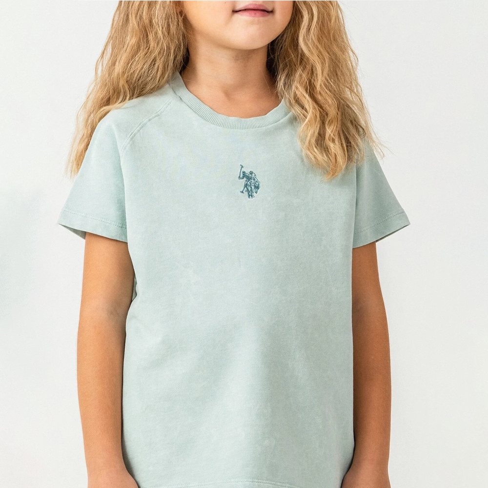طقم اطفال بناتي U.S POLO