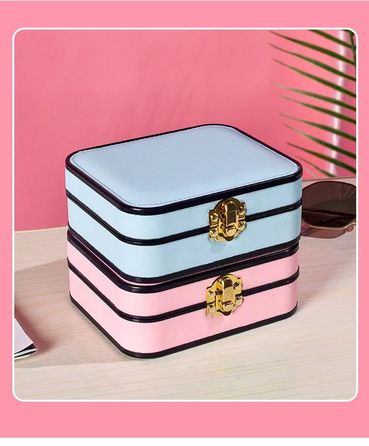 صندوق تخزين المجوهرات للنساء