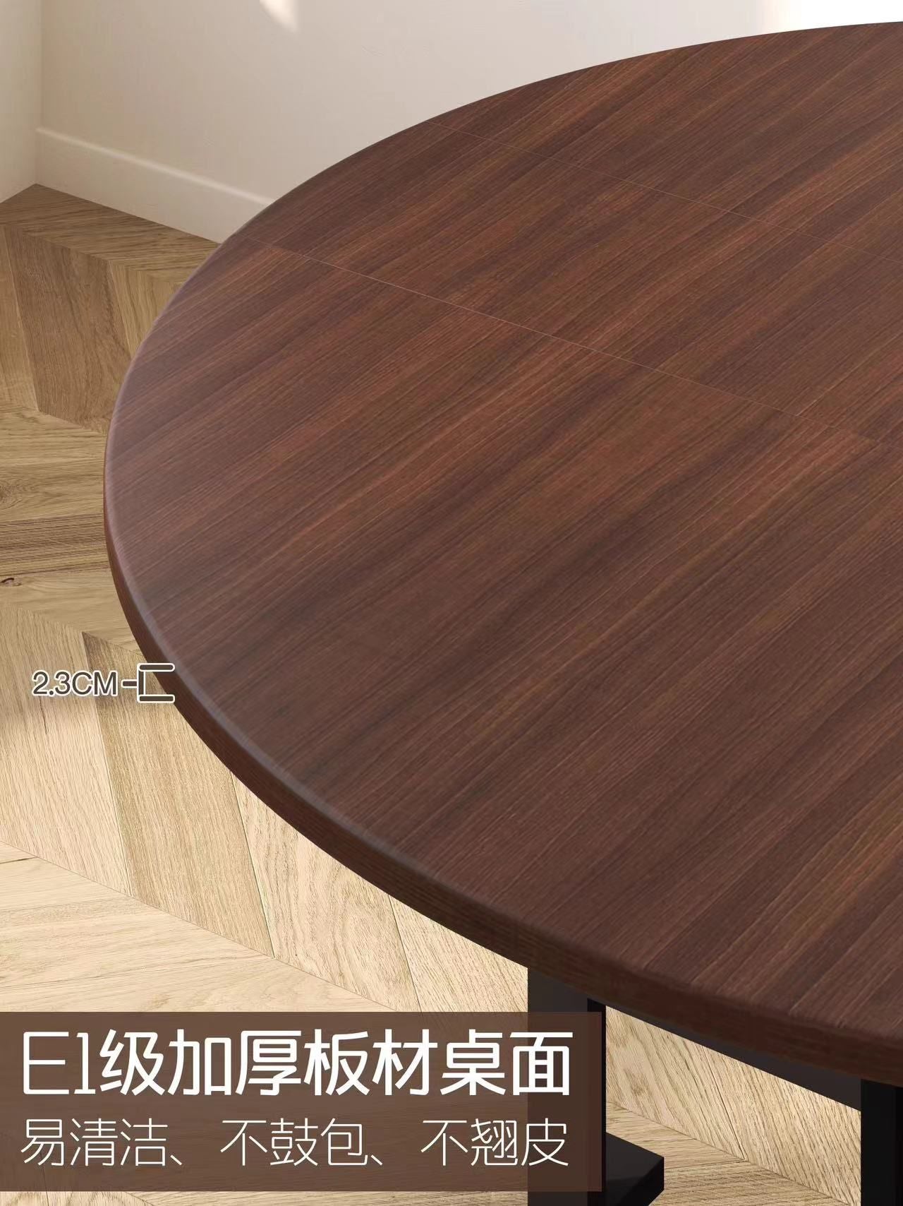 طاولة طعام مستديرة قابلة للطي