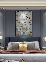 إطار لحركة مرور السيارة