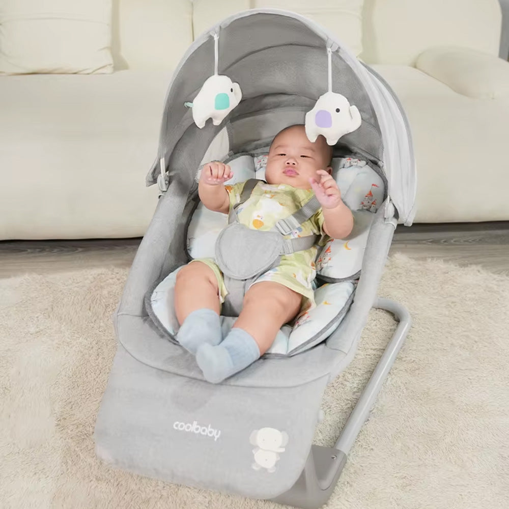 كرسي هزاز ذكي مع نظام موسيقى